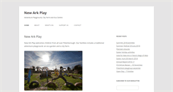 Desktop Screenshot of newarkplay.co.uk